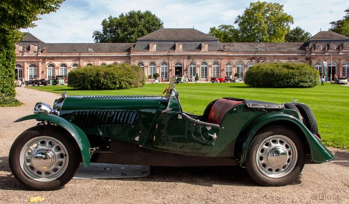 Einen Bilderbuchparkplatz ....