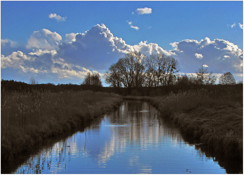 Einen blauen Himmel ...