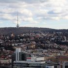 einen Blick auf Stuttgart werfen