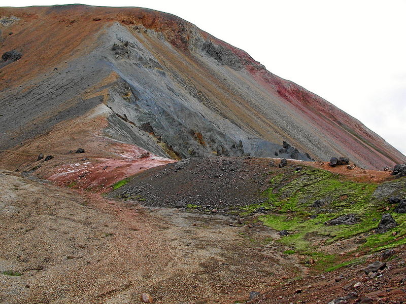 Einen Blick nach links, und es gab ander Farben und Eindrücke dieser schönen Landschaft