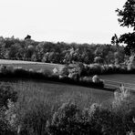 Einen Blick übers Land