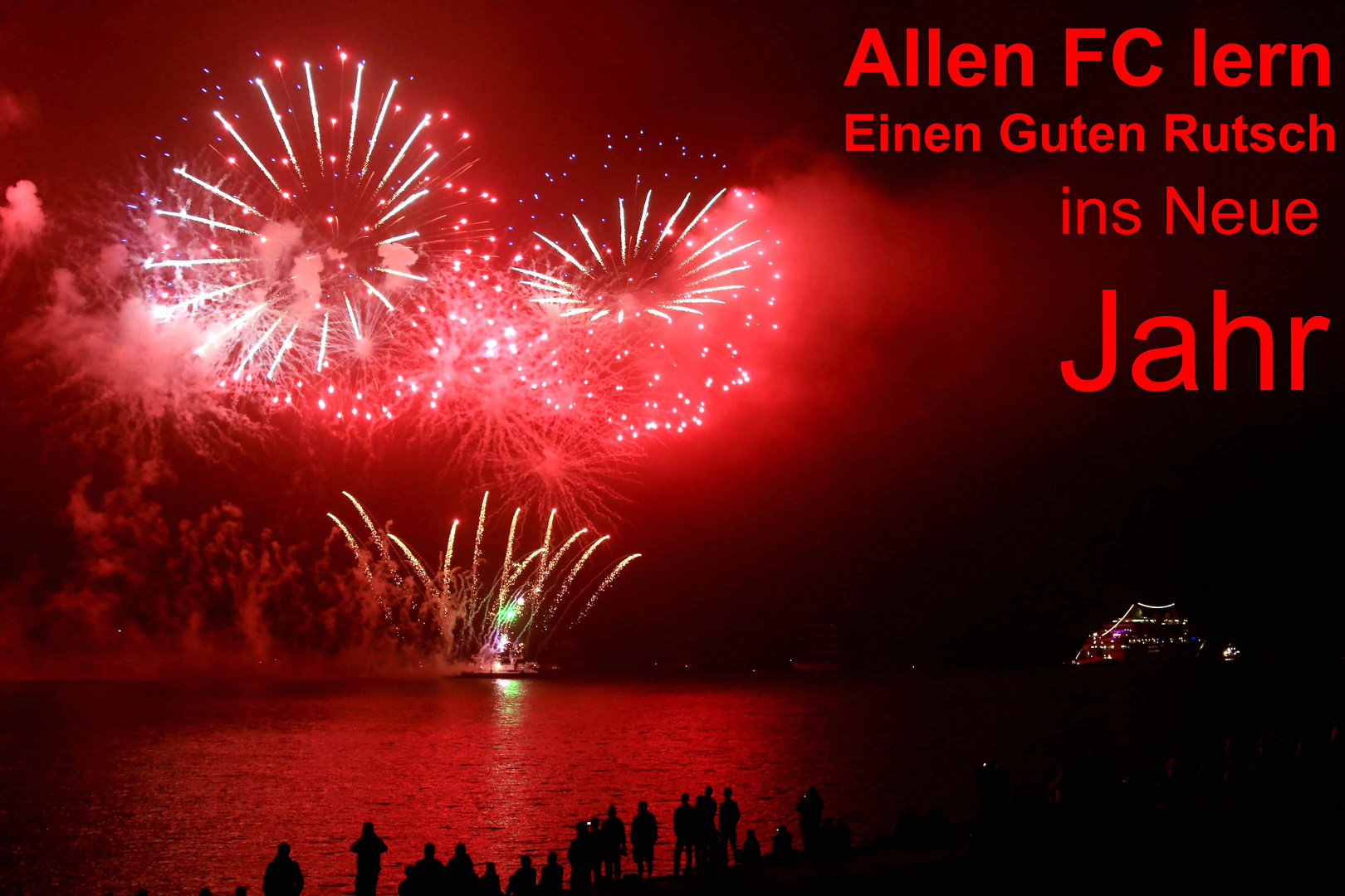 Einen Guten Rutsch.. Foto &amp; Bild jahreswechsel, neujahr, feuerwerk