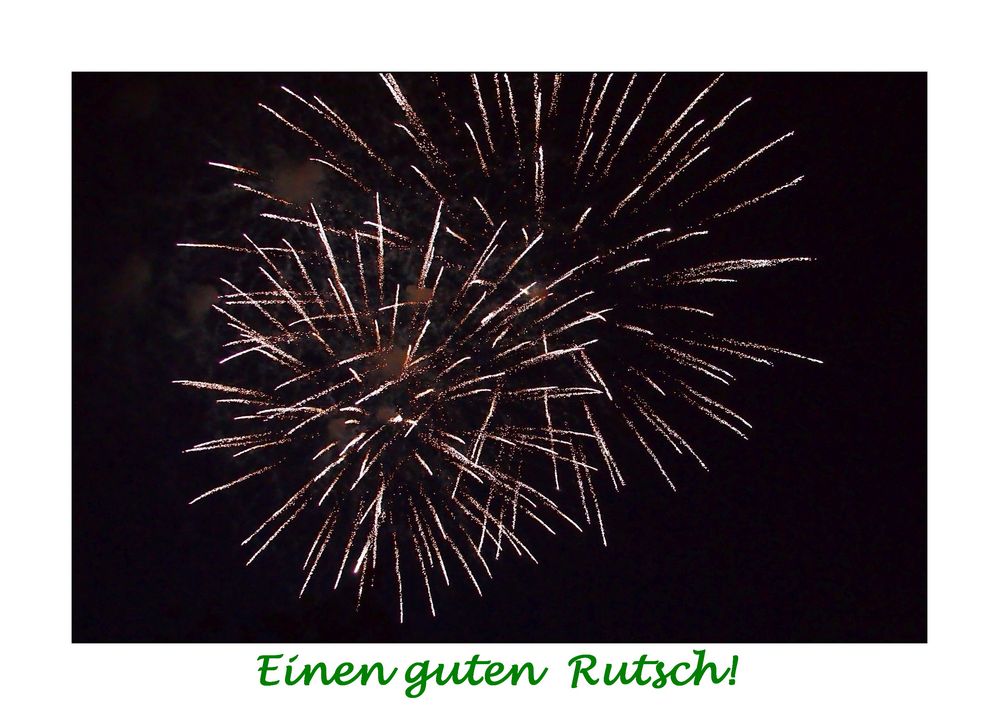 Einen guten Rutsch!