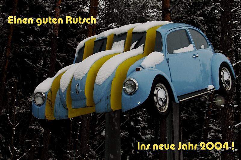 Einen guten Rutsch ins neue Jahr !