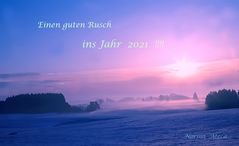 Einen guten Rutsch ins neuen Jahr  2021.