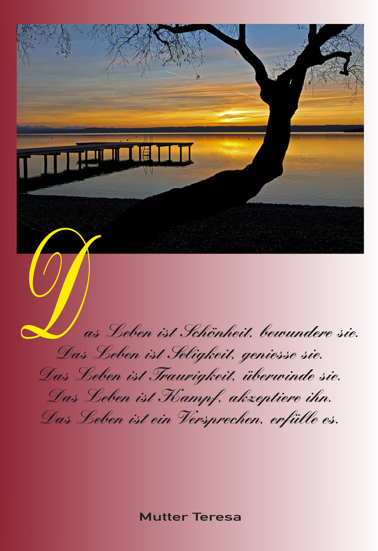 Einen guten Start in die neue Woche Foto &amp; Bild landschaft, np bayer