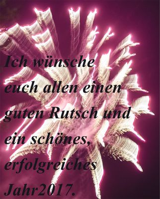 Einen guter Rutsch 2016