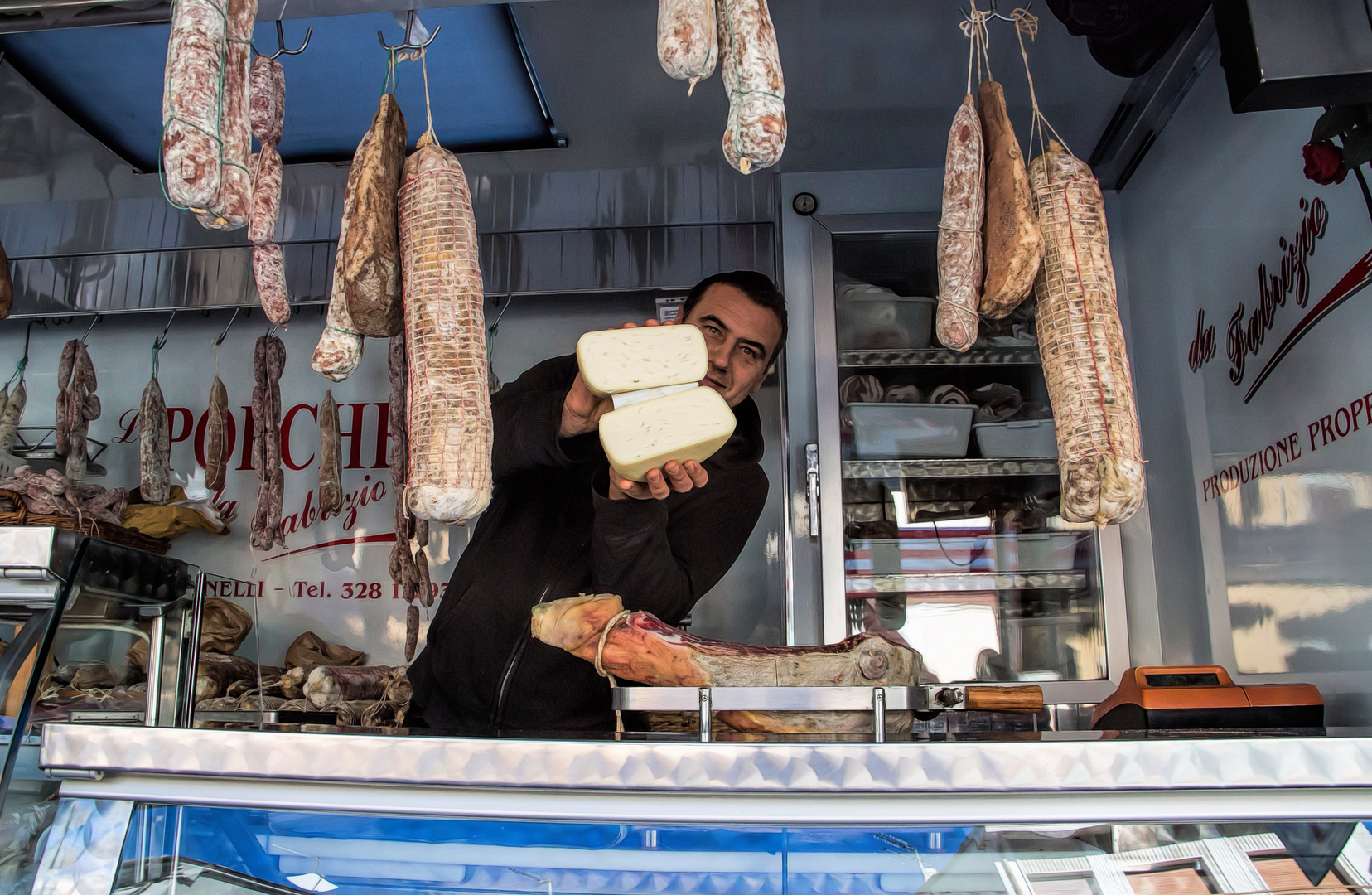 Einen halben Pecorino, bitte !