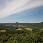 Einen herrlichen 360-Grad-Rundblick über die Wälder genießt man vom 17 m hohen Bergfried....