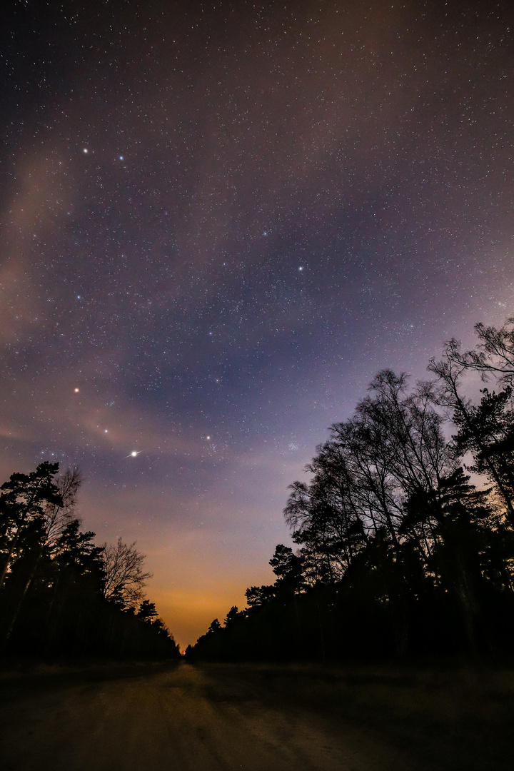 Einen Iridiumflare