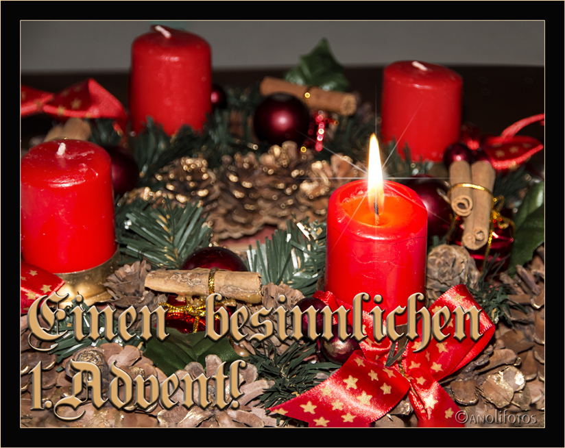 Einen kuscheligen Adventsabend