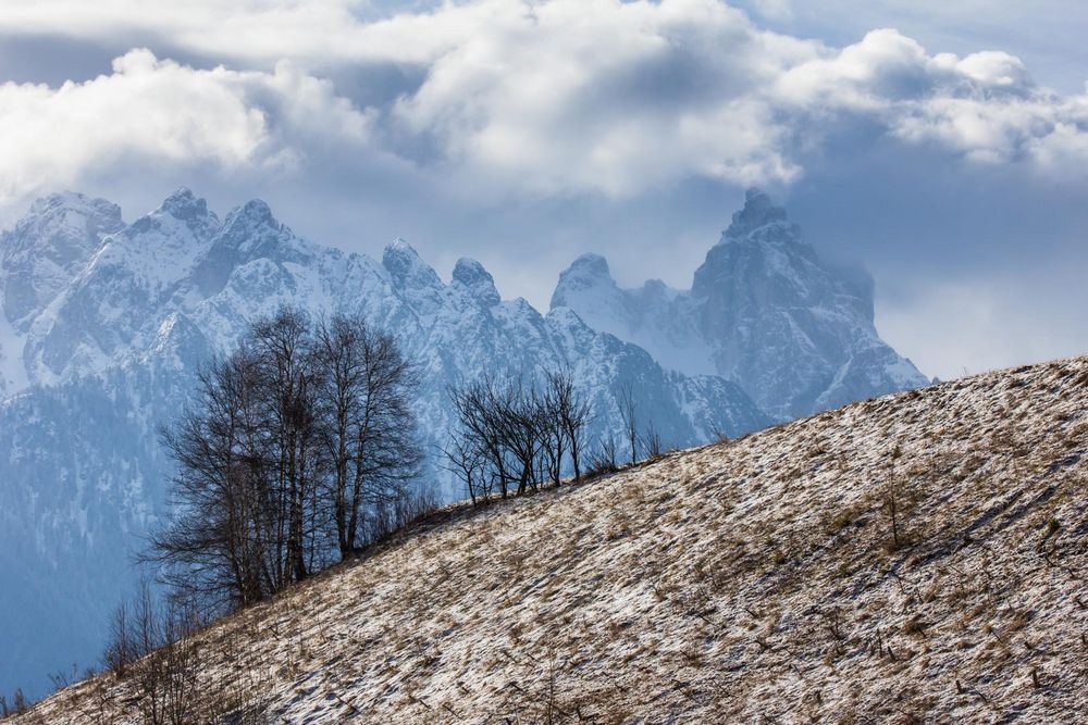 Einen letzten Hauch von Schnee...