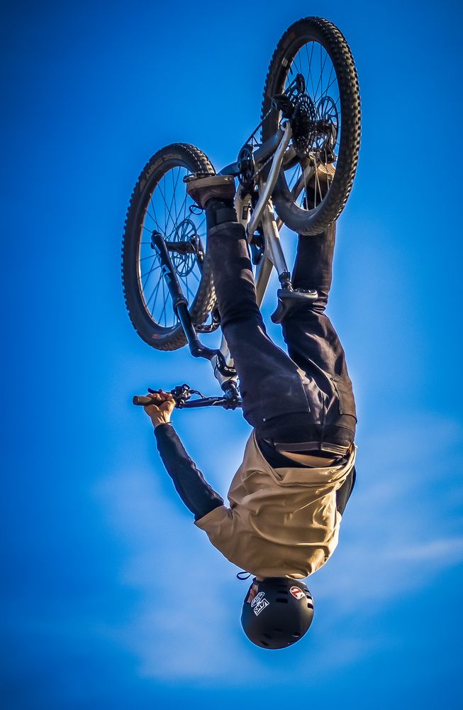 Einen Salto Foto & Bild sport, spezial, dokumentation Bilder auf