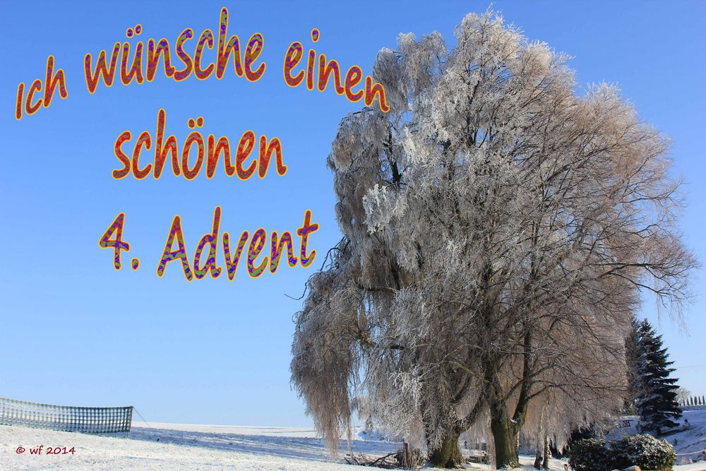 Einen schönen 4. Advent Foto & Bild gratulation und feiertage, weihnachten christmas