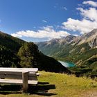 Einen schönen Blick auf den Antholter See hat man vom Staller Sattel.