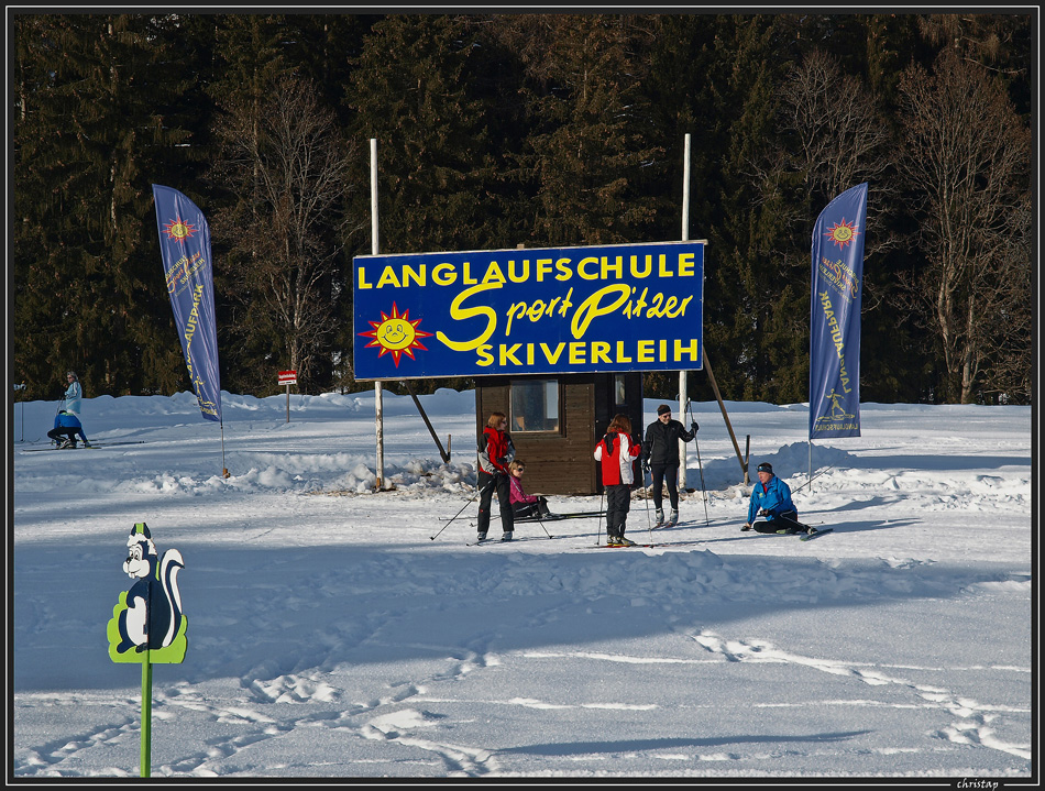 Einen Ski-Kurs ...