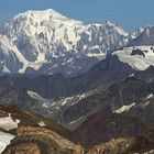 Einen Tag vor dem Nationalfeiertag der Eidgenossen in 70km der Mont Blanc...