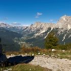 Einen traumhaften Dolomitenpanoramablick hat man auf dem Monte Rite...