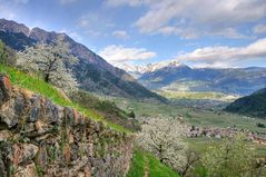 Einen Weitblick bis nach Meran