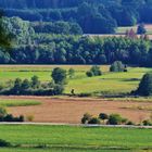 einen weiten Blick über s bayrische Land werfen