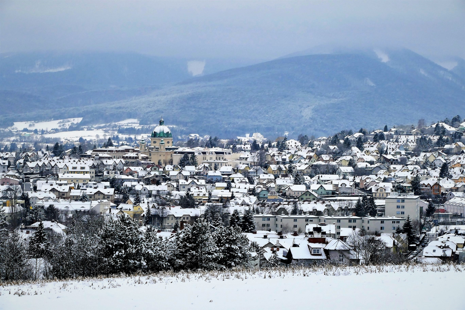 Einen Wintergruß aus Berndorf