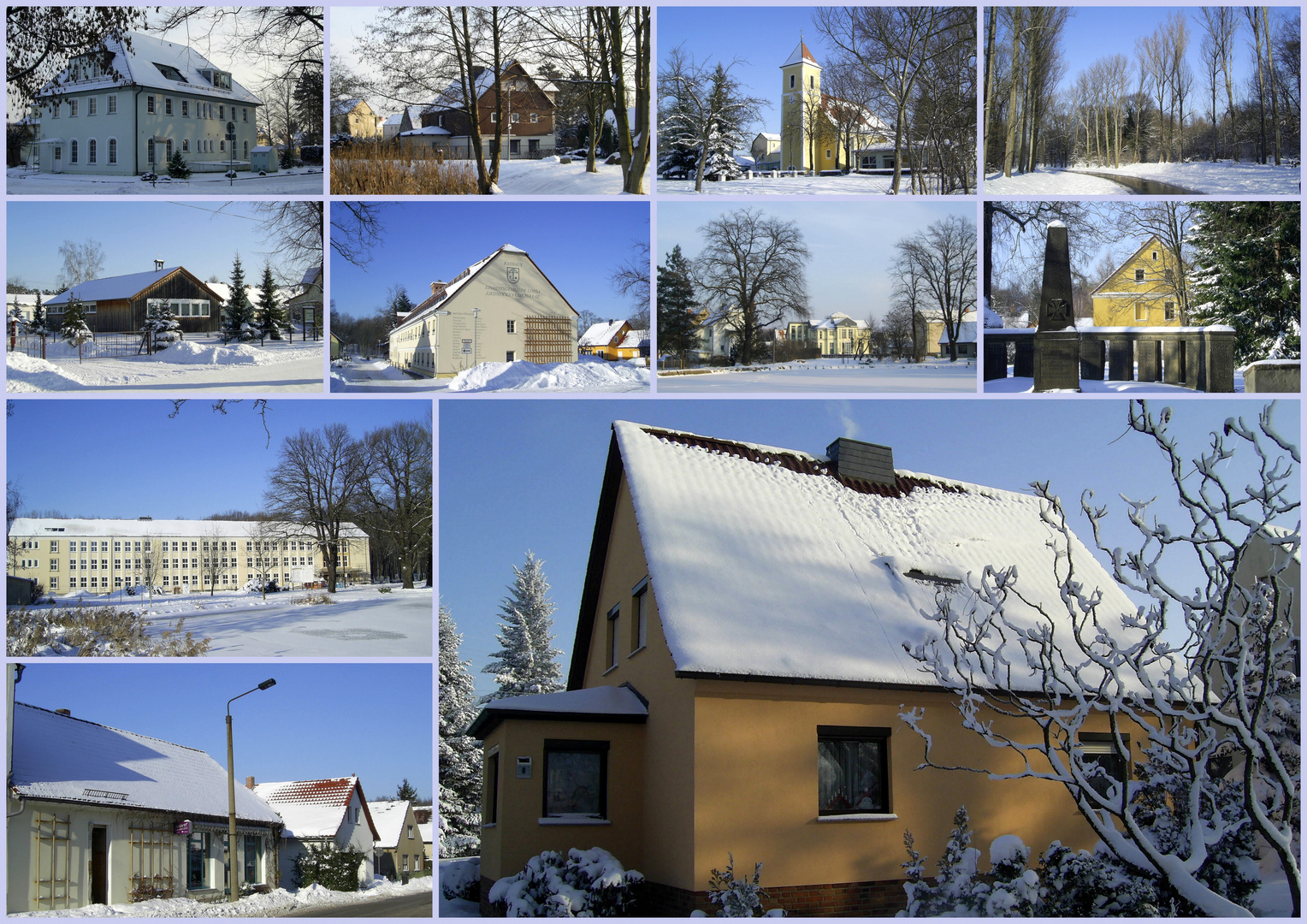 Einen Wintergruß aus der Lausitz