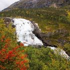Einer der 4 Wasserfälle im Husedalen / Norwegen