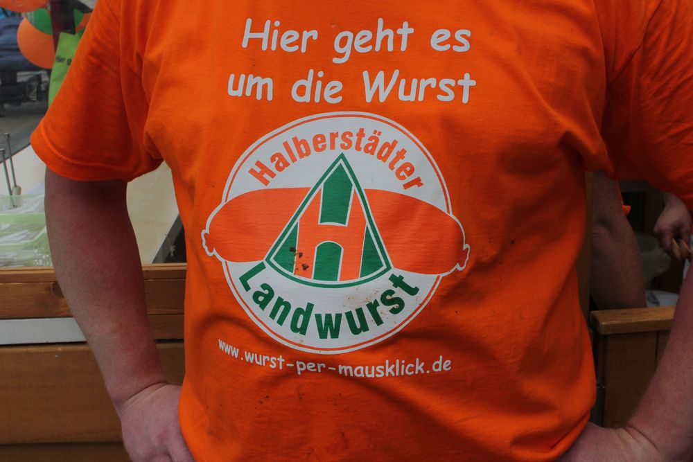 Einer der auf dem Altstadtfest arbeitet