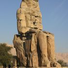 Einer der beiden Memnon-Kolosse, echt kolossal!