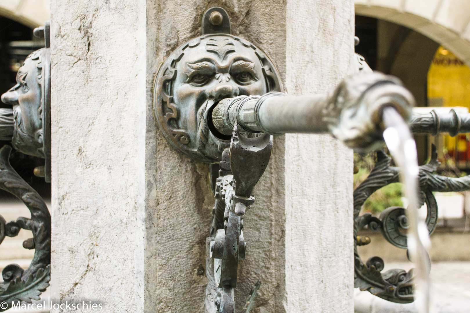 Einer der Brunnen aus Bern