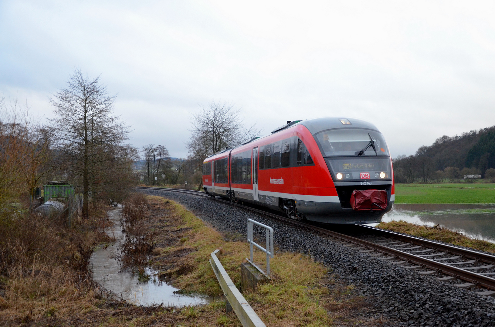 Einer der ersten "neuen" Triebwagen