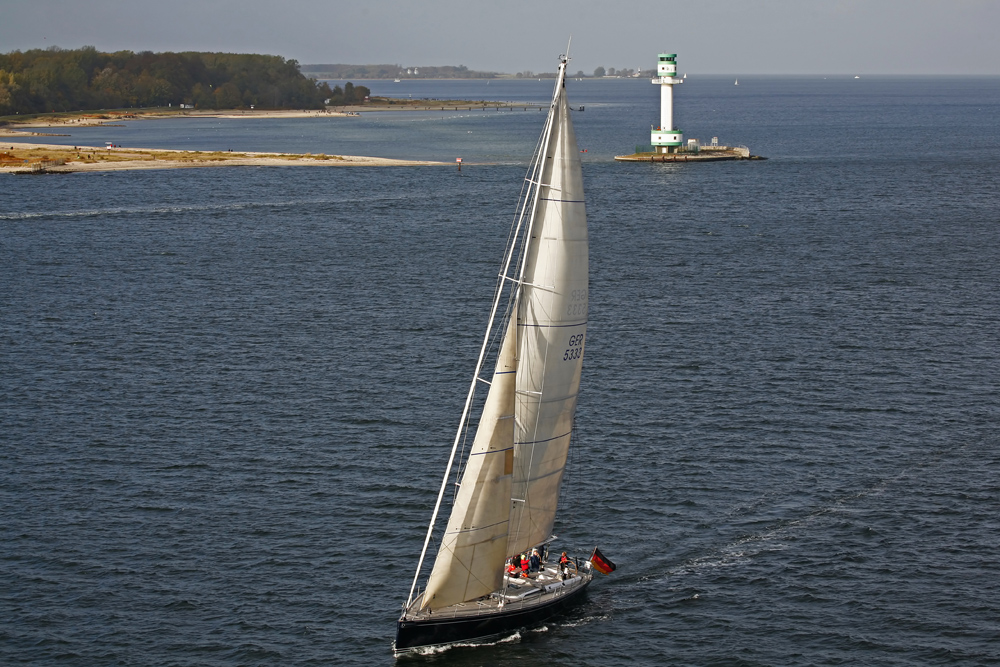 Einer der letzten auf der Kieler Förde