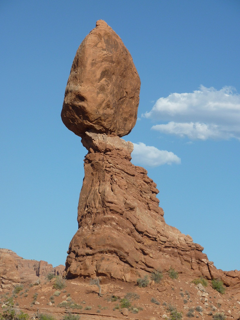 einer der meist fotografierten Felsen... Balanced Rock