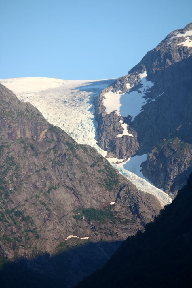 einer der südlichsten Gletscher Norwegens