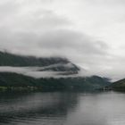 Einer der vielen Fjorde bei der Hurtigrutenreise