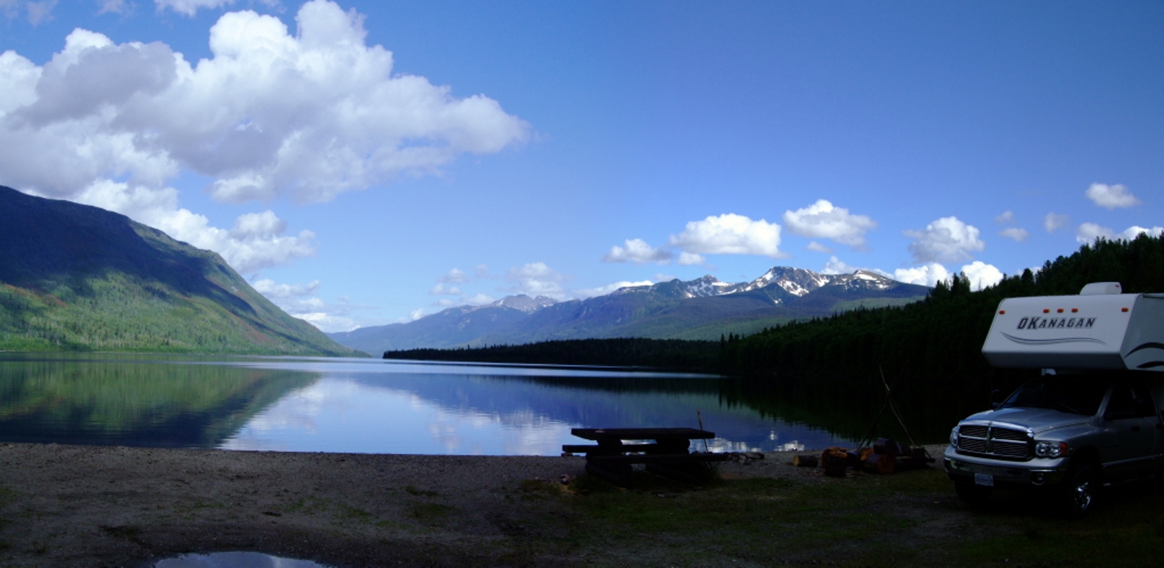 Einer der vielen tausend Seen in Kanada