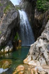 Einer der wenigen Wasserfälle aus Spanien