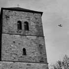 Einer der Westtürme der Abteikirche Gerleve