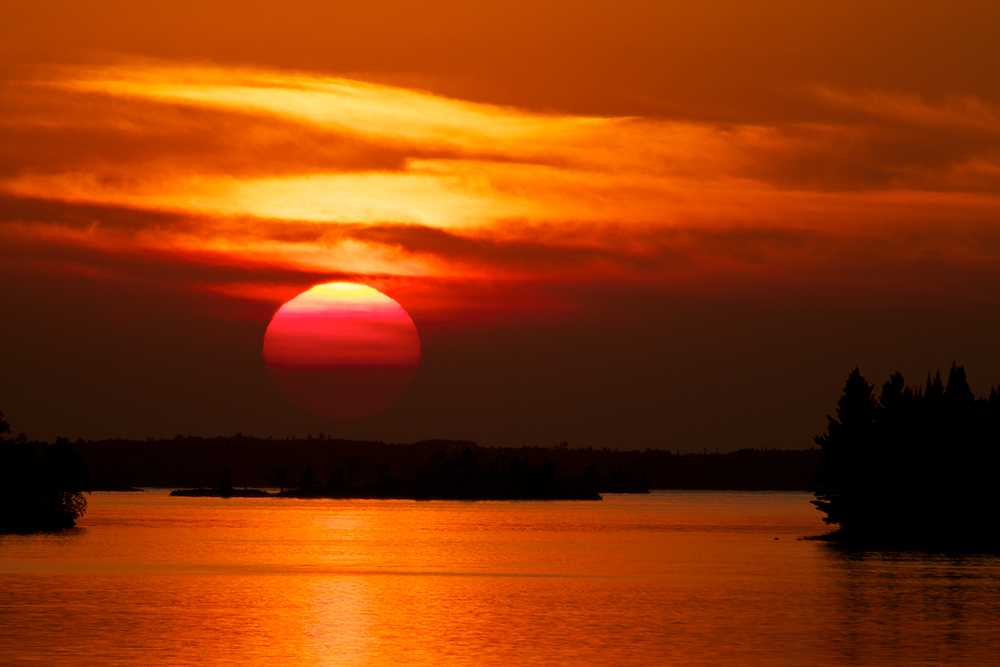 Einer von 45 Sonnenuntergängen bisher und ich hoffe es gibt noch ein paar.