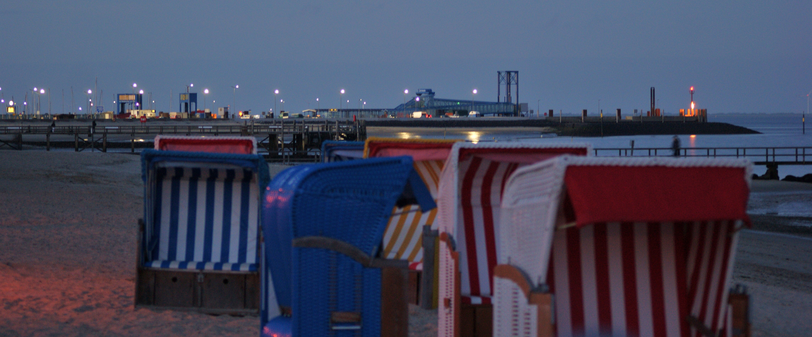 Eines Abends am Strand