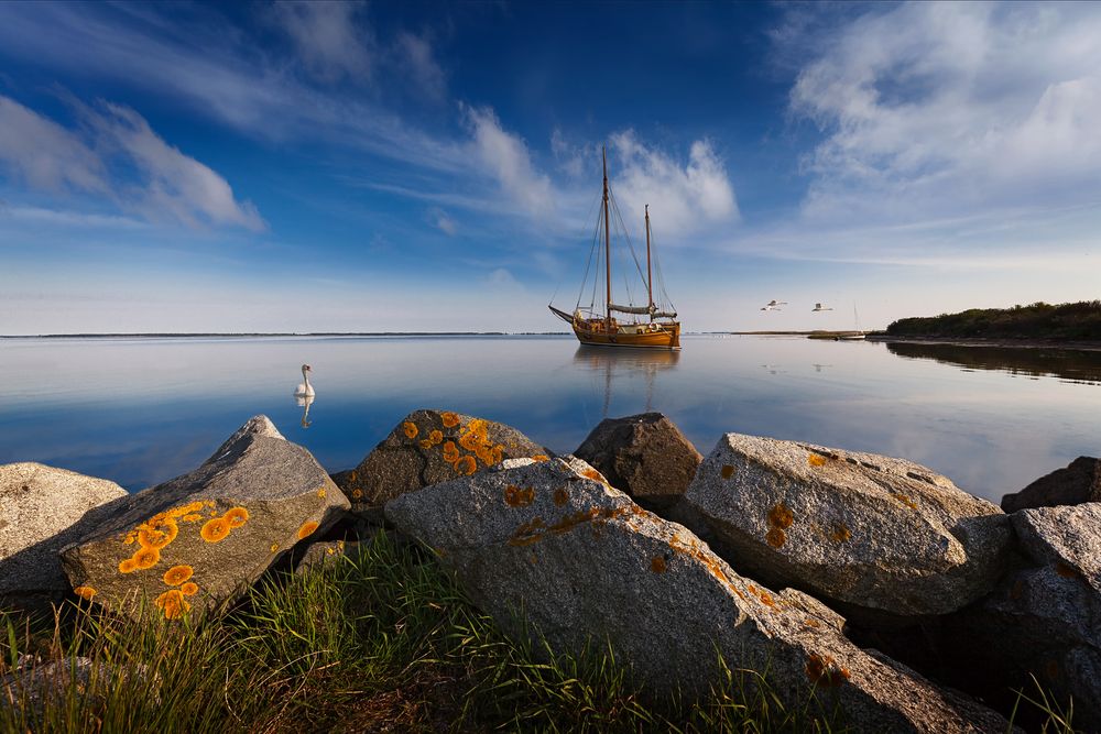 Eines abends vor Hiddensee