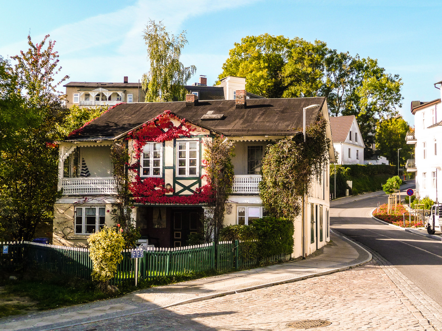 Eines der ältesten Häuser in Sassnitz