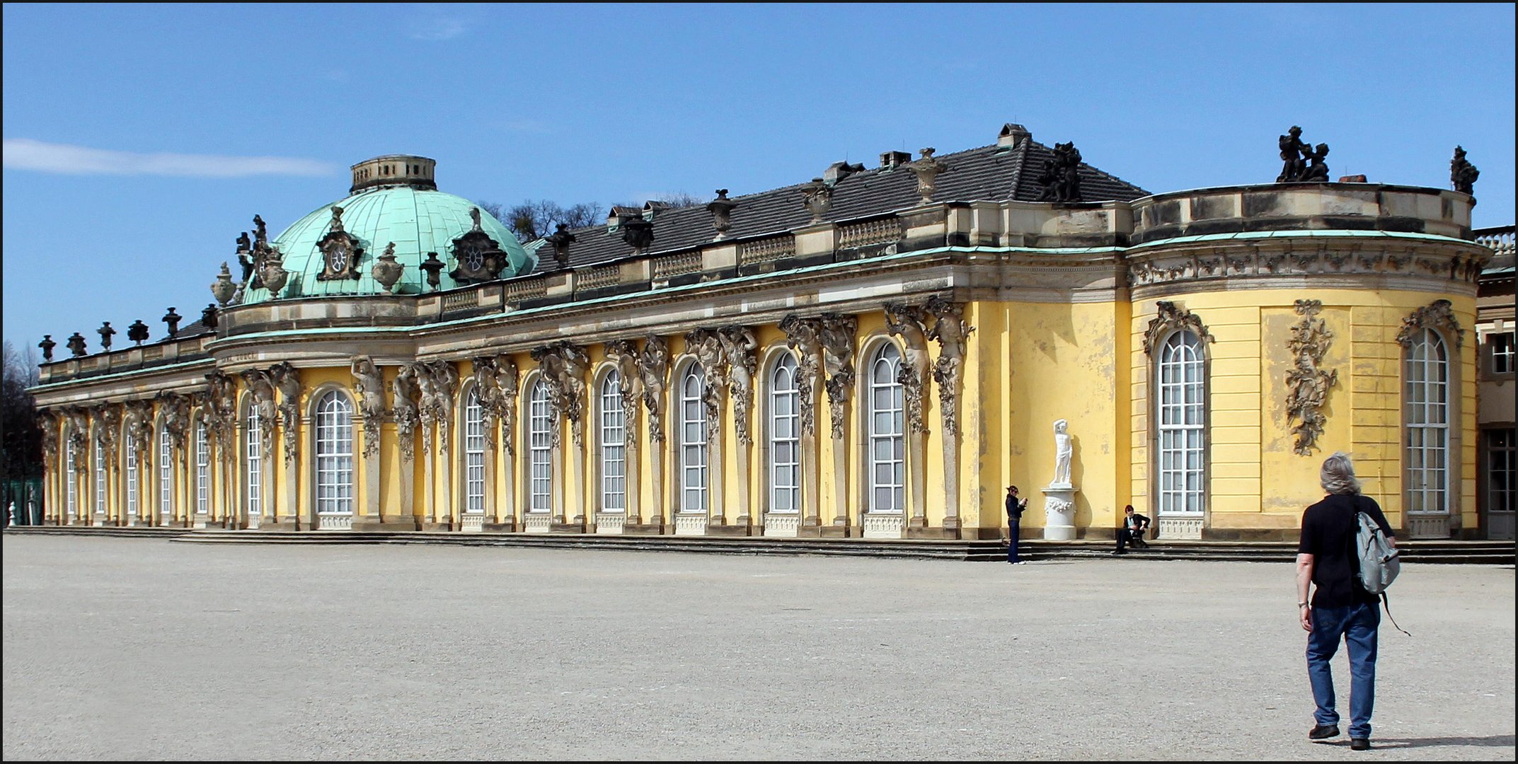 Eines der berühmten Schlösser in Potsdam