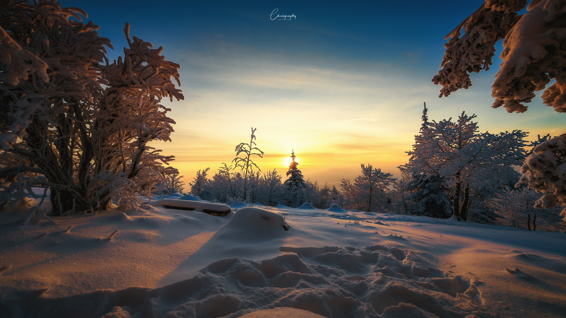 Eines Winters auf dem Hochblauen