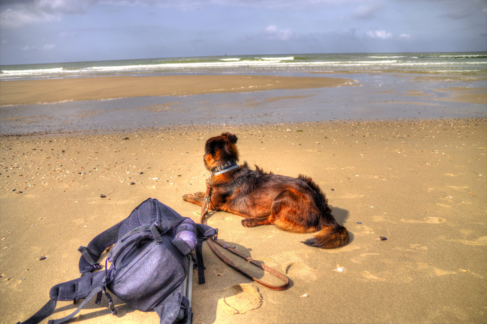 Einfach entspannen und der Nordsee zusehen