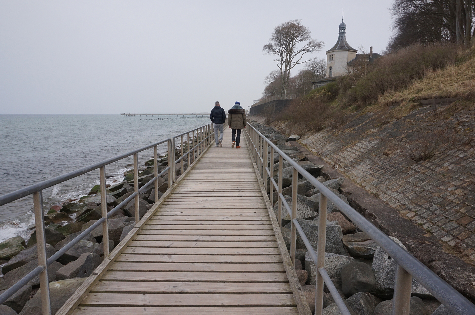 Einfach hinüberwandern