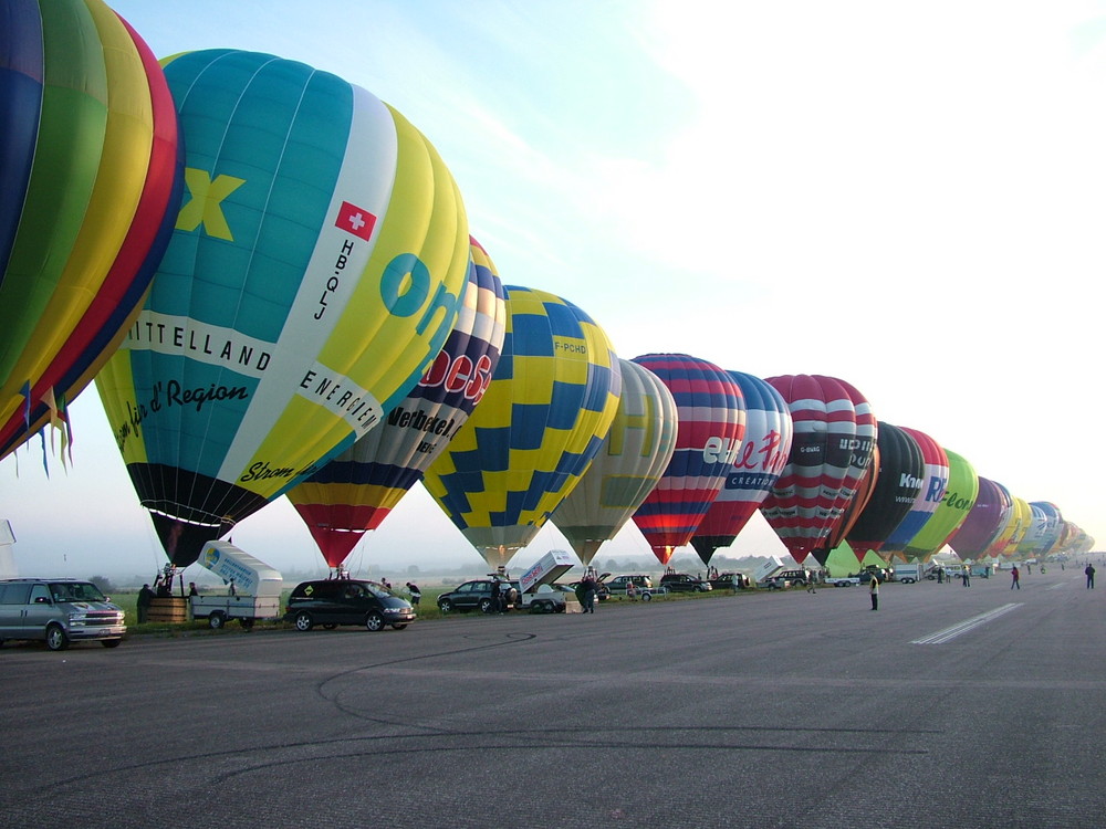 einfach Klasse die Ballon Linie