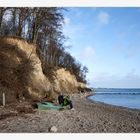 Einfach mal am Strand sitzen...