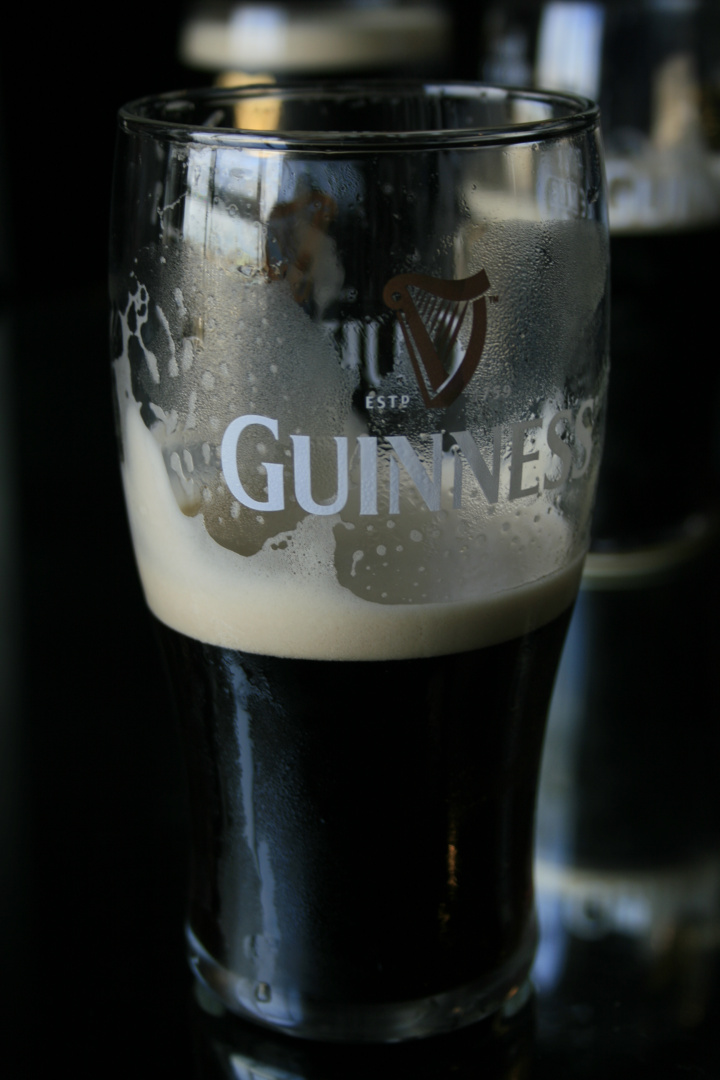 einfach mal ein kühles Guinness....