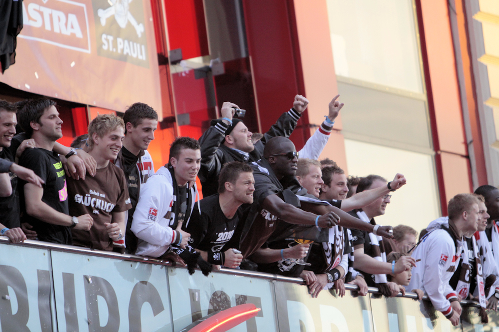 Einfach mal glücklich sein FC St. Pauli